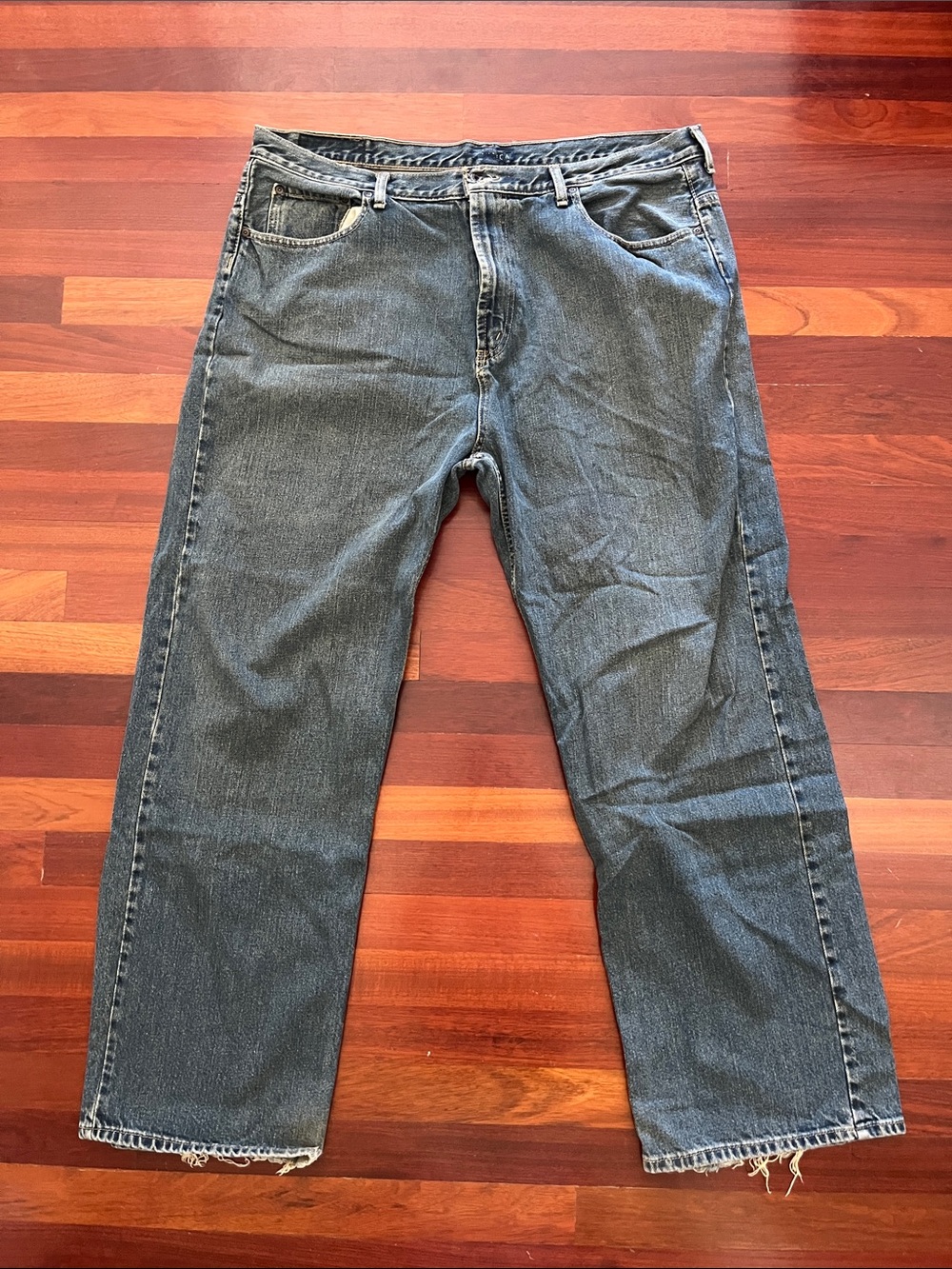 Mens 40x32 Nautica baggie straight leg blue jeans
